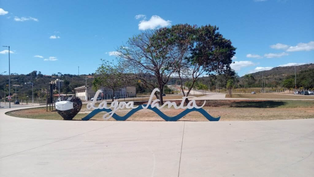 Monumento letreiro de Lagoa Santa
