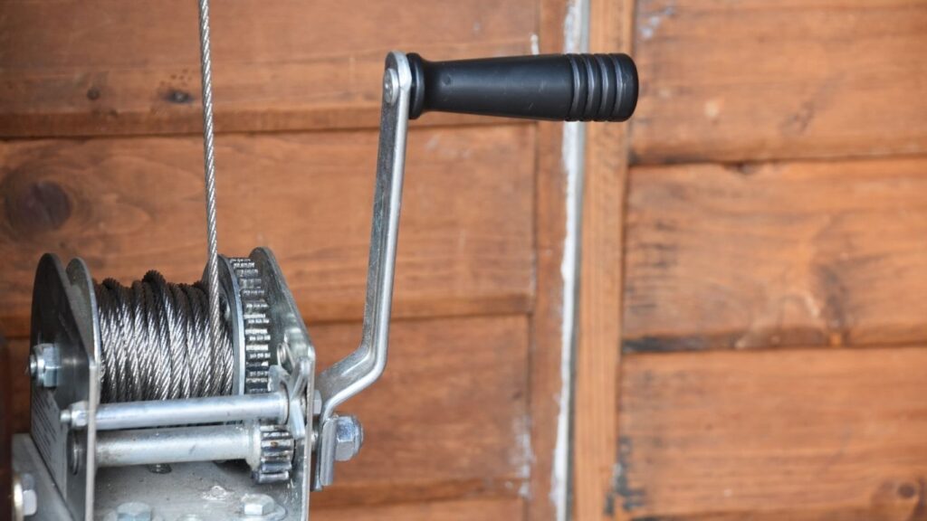 içamento de cargas: equipamento manual de içamento para descer e subir itens.