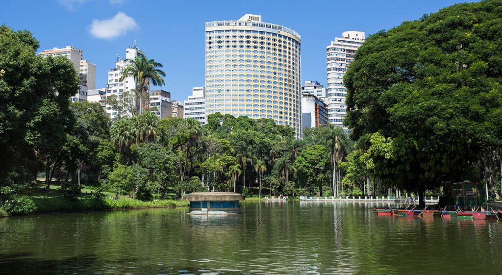 Parque municipal de Belo Horizonte que fica localizado no centro da cidade.